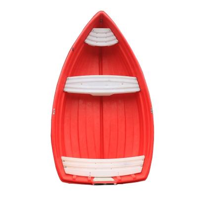 China Fishing PE Plastic Craft Small Dinghy For Fishing Rowing for sale