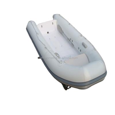 China Family entertainment FG330 rigid inflatable rib boat PVC material and aluminum for fishing and racing for sale for sale