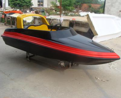 China Sports CE Approved 3.2m High Speed ​​Jet Boat Sports Fiberglass Racing Boat for sale