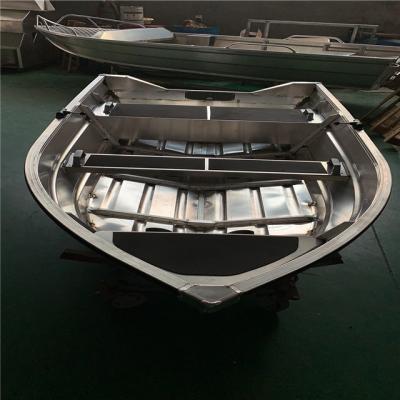 China New Design ALU300 V Aluminum Hull Aluminum Boat for sale