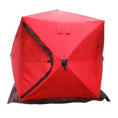 China Extended Type TWROAD Winter Tent Warm Ice Picnic Tent Travel Eskimo Finished Pop Up Tent Outdoor Camping Pop Up Tent for sale