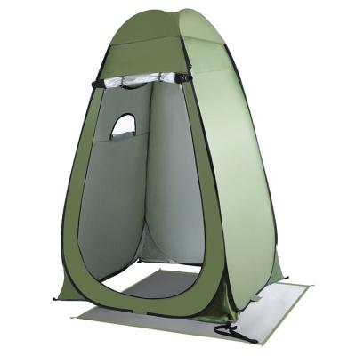 China Steel Wire Auto Pop Up Shower Tent Outdoor Toilet Tent UV Protection Tent for sale