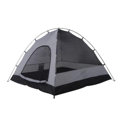 China High Quality Fiberglass 3 Person Layers Large Family Party Camping Tent - 4 Double With Porch for sale