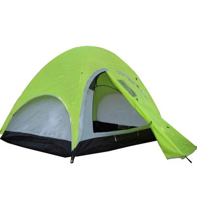 China Best Outdoor Fiberglass Mountaineering 1 - 2 Person Layers Tent Double Pop Up Hunting Tent for sale