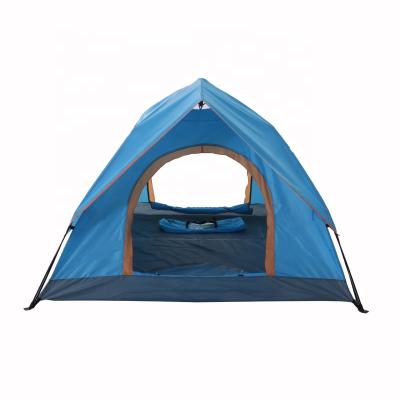 China Outdoor Automatic Camouflage Set 3-4 Person Instant Pop Up Family Camping Tent for sale