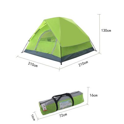 China Camouflage / Playground Handing 3-4 Person Double Layer Pop Camping Tent Military Tent for sale