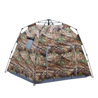 China High Quality 3-4 Layers Game Camouflage/Field Winter Discount Three Person Ice Pop Tent Warm Fishing Tent for sale