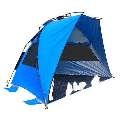 China Extended Type TWROAD Universal Summer Folding Tent Cheapest Manufacturer Sells Outdoor Rainproof Sunshade Fishing Tent for sale