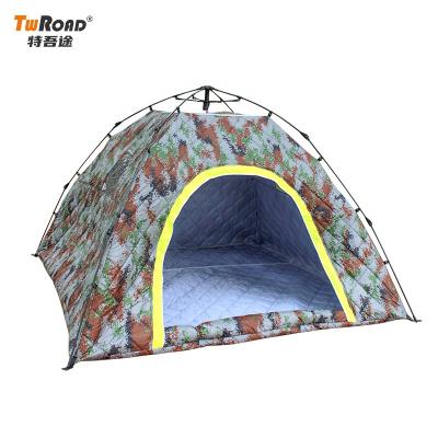 China Reflective brand winter professional warm tent automatic cotton camping outdoor camping tent for sale