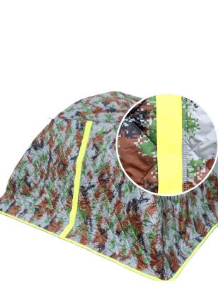 China TWROAD winter cotton outdoor warm tent reflective brand design camouflage three-second high quality automatic camping gear for sale