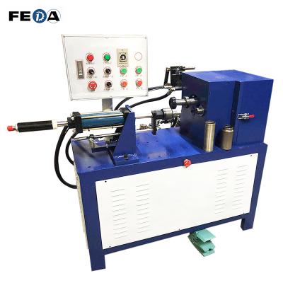 China Cosmetic Cap Oil Drum Cover Thread Rolling Machine Cosmetic Capsule Screw Making Machine FD-XY for sale