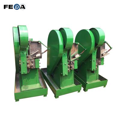 China Automatic Wire Rods FEDA Bolt Nails Machine Knurling Roller Metal Pipe Forming Machine for sale