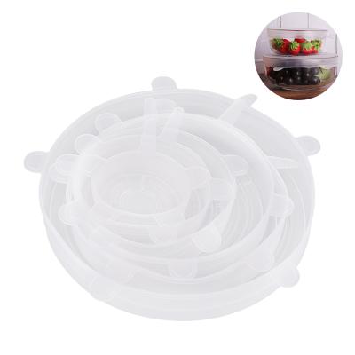 China High Quality Viable Stretch Lids Cool Silicone Covers Ecological Tampas De Silicone Silicon Lids Stretch for sale