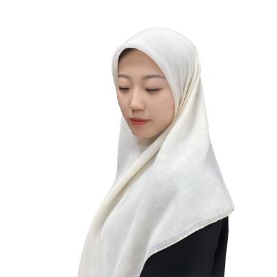 China Latest tudung textiles china textiles plain polyester hijab women muslim veil cotton veil scarf premium classic high quality square bawal for sale