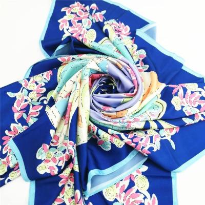 China Newest design feeling hijab malaysia digital printed tudung toub scarf soft smooth satin muslim sudanese islamic hijab for sale