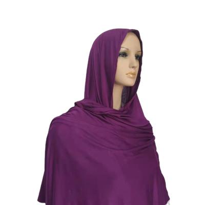 China Good Quality New Product Long Hijab Women Scarf Cotton Tank Top Muslim Women Plain Scarf Popular In Market for sale