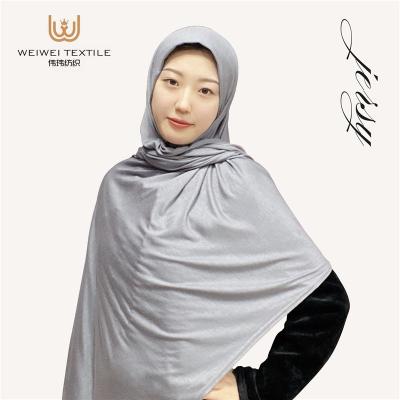 China Free Sample Good Quality Chinese Stretch Scarf Cotton Long Stretch Tank Top Supplier Chinese Women Hijab for sale