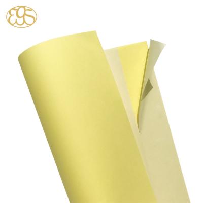 China Freon Proof Adhesive A4 Label Sticker Yellow Printing Paper for sale