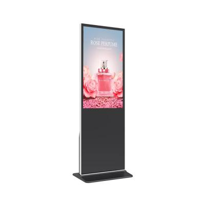 China 43 Inch Indoor Floor Stand LCD Digital Signage Displays Android WIFI IPS Digital Kiosk FHD Indoor Smart LCD Display Advertising Player for sale