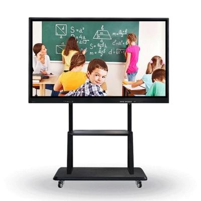 China 55 65 75 86 98 Inch 4K LCD Electronic Touch TV Smart Board Interactive Whiteboard For Classroom 75inches for sale