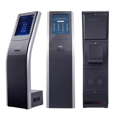 China Queue Management 19 Inch Vertical Touch Screen High Quality Self Service Kiosk applies to banks, shopping malls, etc. for sale