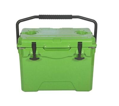 China OEM 25QT Portable Roto Molded Ice Box 51.6x33.6x38.3cm for sale