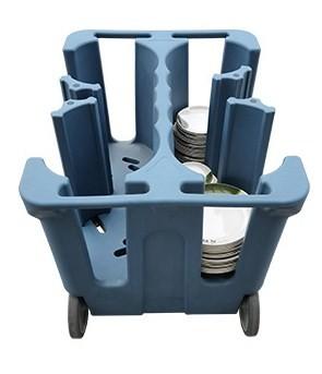 China 500 Lb Adjustable Dish Caddy Hotel Restaurant 94*71*81cm for sale