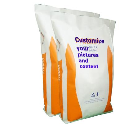 China 10kg Moisture Proof Composite Bag With Pe Lined Plastic Woven Bag for sale