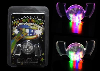 China Multicolor Magic Flashing Light Up Toys Blinking Led Flashing Mouth Guard for sale