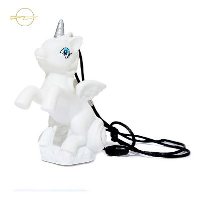 China LED Novelties Light Up Unicorn Necklace Plastic Glow In The Dark Necklaces for sale