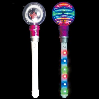 China HandHeld Flashing Spinner Toy Novelties Led Galaxy Spinner 5 LED Lights for sale