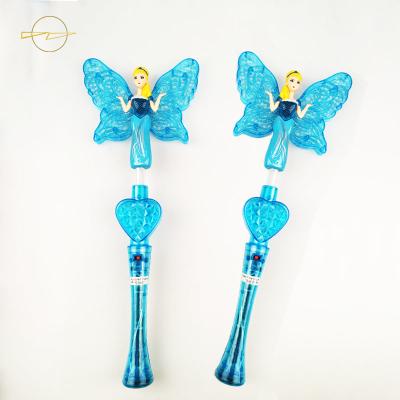 China Plastic Fashion Music Flashing Butterfly Wands For Weddings 8 Colorful Leds for sale