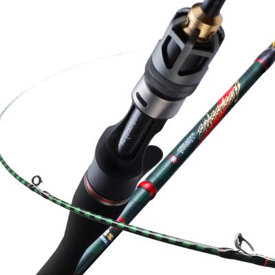 China Carbon Histar Assassins Carbon Fuji Reel Full Pose 2 Sections 2.18m to 2.58m ml M MH Fast Action Spinning and Casting Fishing Rods for sale