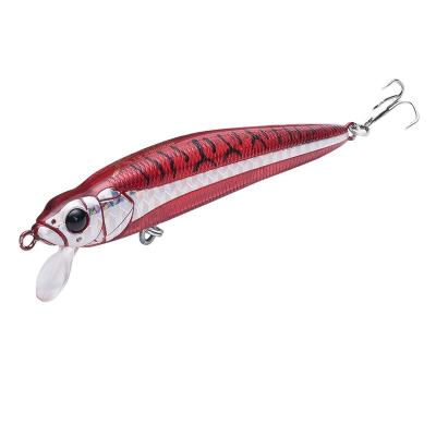 China Histar Maker Long Casting 90mm ABS Laser Plastic Coating Hard Bait 5339 Floating Minnow Fishing Lure 5339 Brave for sale