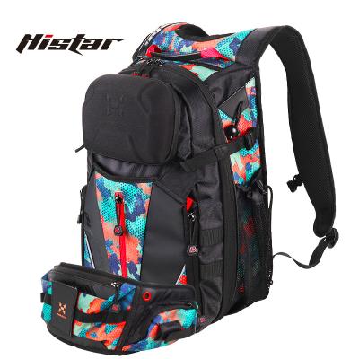 China HISTAR's Multifunctional UNIVERSAL Multi-space 25L Large Capacity Casting Rod Detachable Backpack Fishing Bag for sale