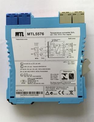 China MTL5576RTD MTL Temperature Converter RTD / Potentiometer Input Isolator MTL5576RTD for sale