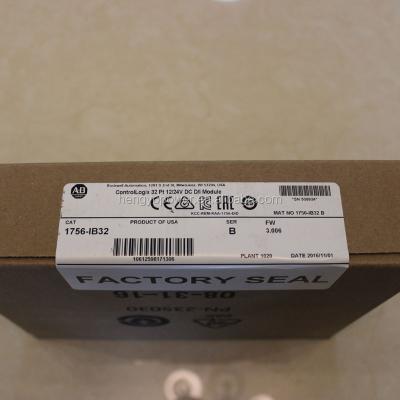 China 1756-IB32 Allen-Bradley ControlLogix DC D/I Module AB Module1756IB32 1756-IB32 32 PT 12/24V for sale