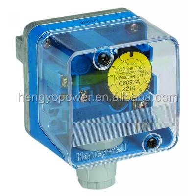 China Switches For Bolier Controls C6097A2210 Honeywell C6097A Series Pressure Switches for sale