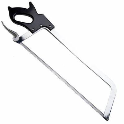 China Stainless Steel Butchers Manual Hand Meat Saws Kitchen Bow Saws 16 19 25 Inch Butcher Butcher Slaughtering Tools Supplies Supply Smallwares for sale