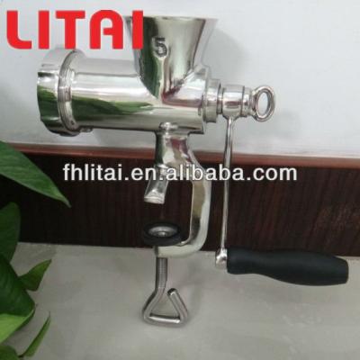 China 304/304 Stainless Steel No.5 Manual Meat Grinder/Meat Grinder for sale