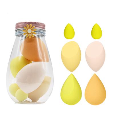 China Wholesale Eco-Friendly Eco-Friendly Mini Beauty Puff Make Up Sponge Marshmallow Top Cosmetic Makeup Sponge Holder Stand for sale