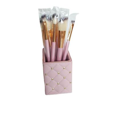 China Makeup Artist Gifts 12pcs Rose Gold Makeup Brush Concealer Concealer Blend Makeup Artist Skin-Friendly Pink Brush Skin-friendly for sale