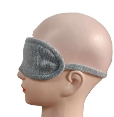 China Cashmere Soft Knitted Comfortable Eyemasks Autumn Winter Warm Casual Spring Style for Unisex for sale