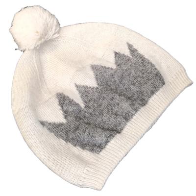 China Autumn high quality casual winter style daily life cashmere customized simple knitting hat for baby for sale