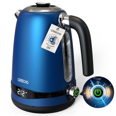 China 360 Degree Rotation Base Electric Kettle Temperature Control for sale