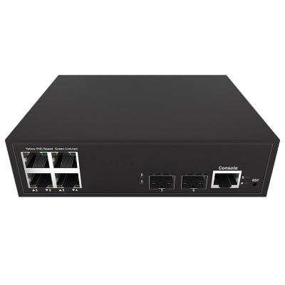 China Unmanaged 8*1G SFP+8*10/100/1000Base-T Ethernet Switch JH-S8206G-2GX4GT for sale