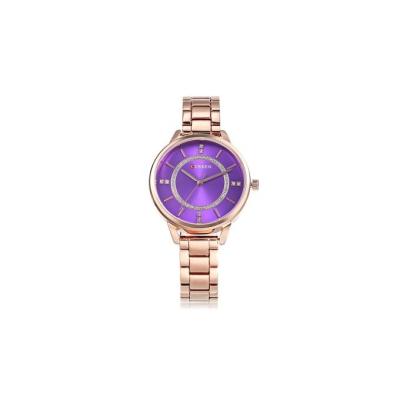 China Water Resistant Women Quartz Watch Crystal Dial Female Wristwatch for sale