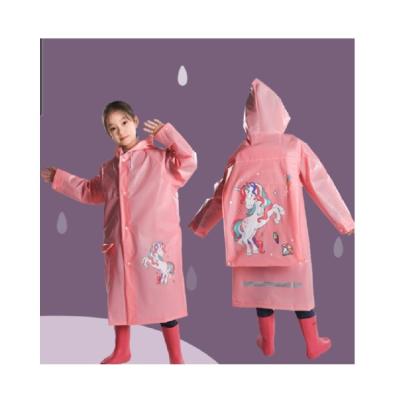 China Chinese Supplier Cute All-season Fairy Tale Colorful Children's Raincoat For Rainy Day Outdoor Activity for sale