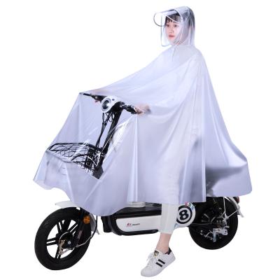 China 100% Waterproof Adults Logo Printing Optional Custom Tandem Motorcycle Rider Poncho Raincoat Cape for sale