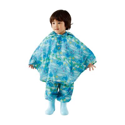 China Bachelor's Rainwear Customized Kids Raincoat Student Poncho Children Colorful Big Brim Environmental Rain Coats for sale